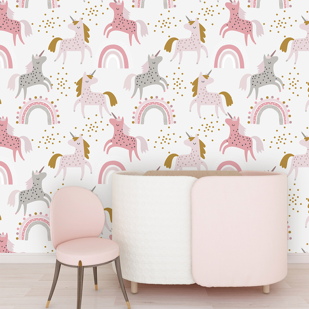 Kreş duvar kağıdı bebek kız er - Baby Nursery Decor Girl incelemesi ve fiyatı