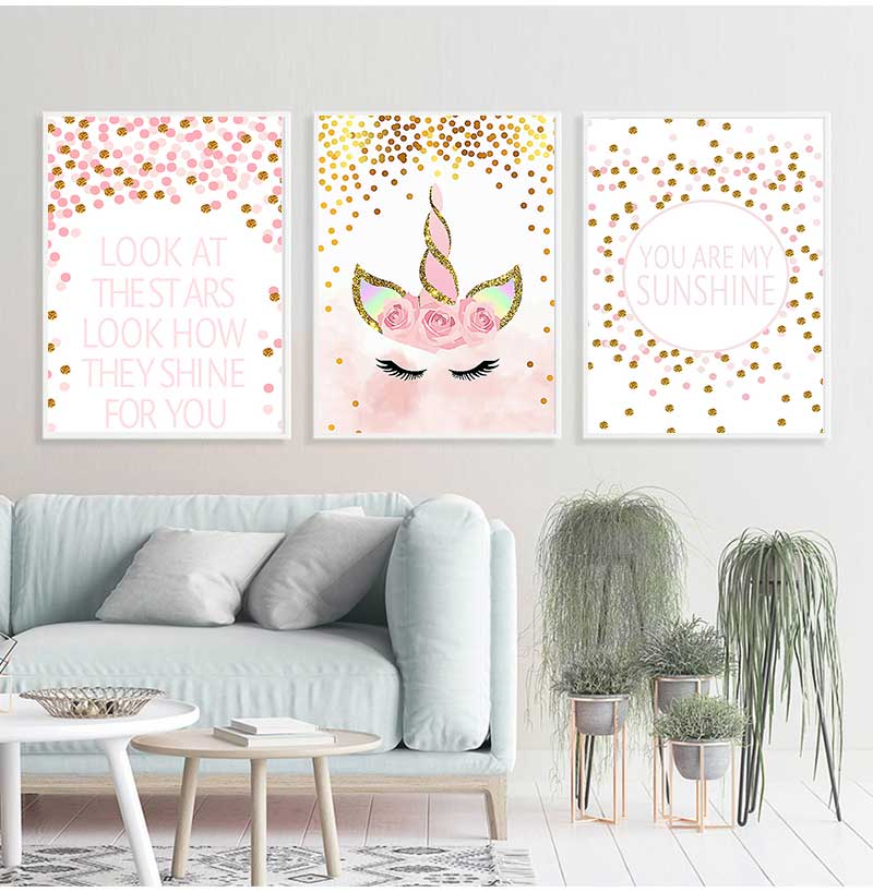 Dekoratif Resim Bebek Kız Yata - Baby Nursery Decor Girl incelemesi ve fiyatı