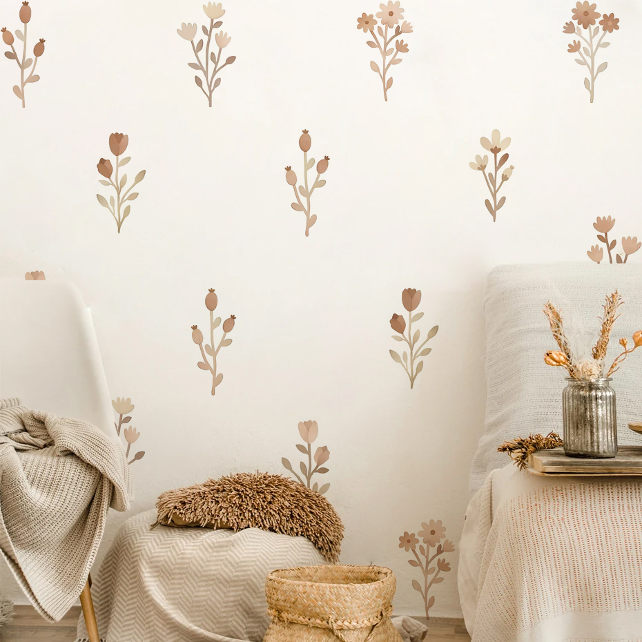 Çiçekler duvar çıkartmaları Ya - Baby Girl Nursery Quotes incelemesi ve fiyatı