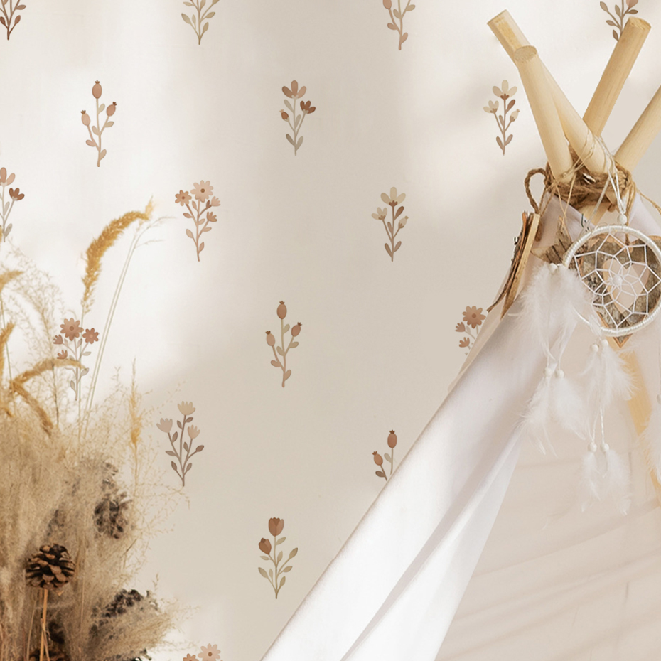 Çiçekler duvar çıkartmaları Ya - Baby Girl Nursery Quotes incelemesi ve fiyatı